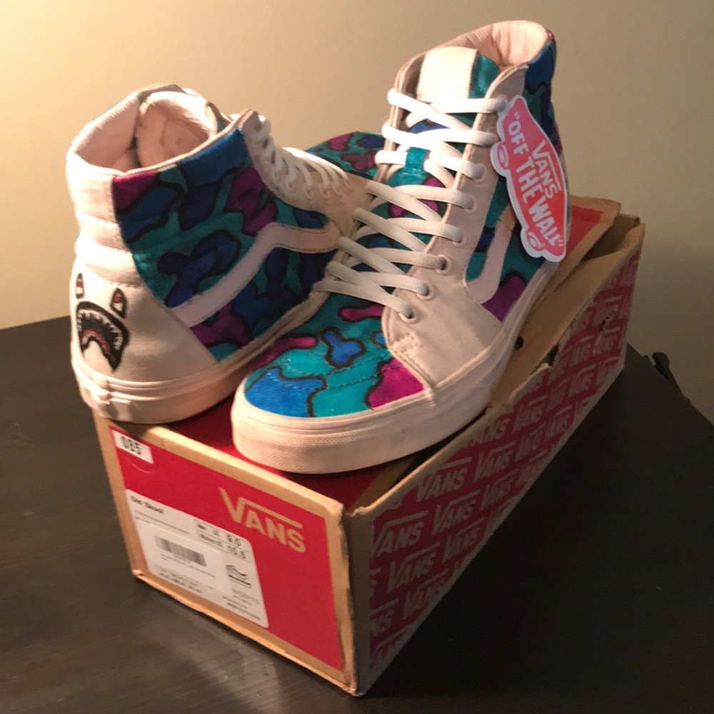 Custom BAPE X VANS